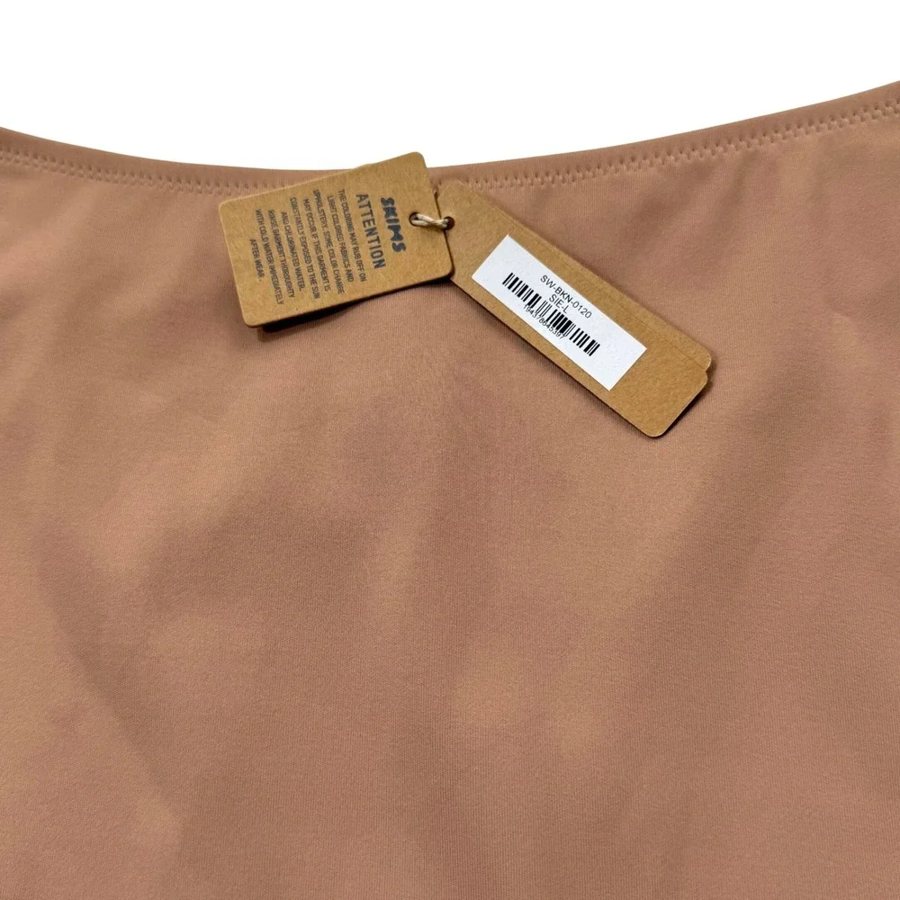 SKIMS Shaping Swim Dipped Bikini Bottom Sienna Large